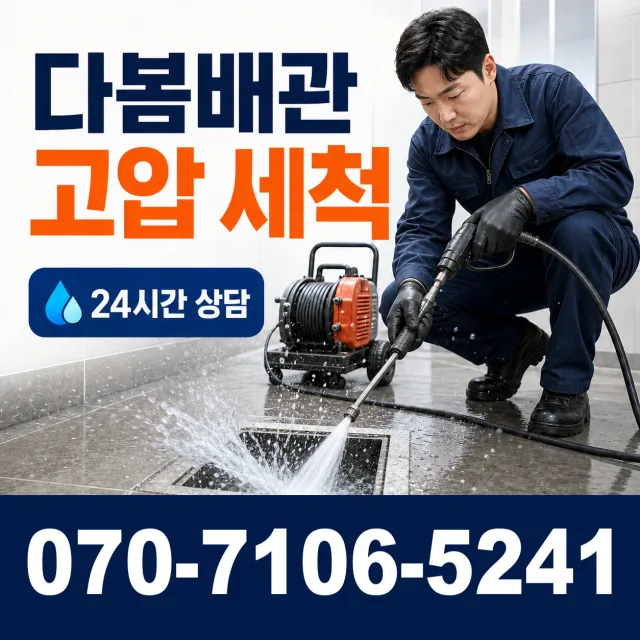 전남광주 해남군 화산면 탄동길 세면대뚫기 상담 이미지 4